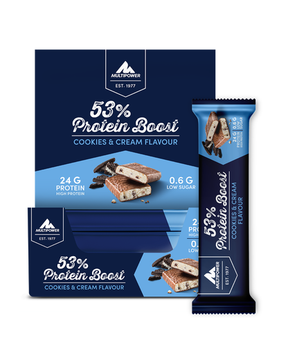 Multipower 53% Protein Boost Cookies & Cream 20 x 45g